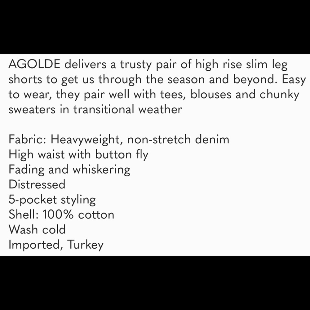 AGOLDE Riley shorts - Picture 12 of 12